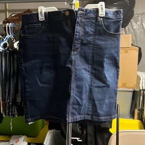 Jean skirt